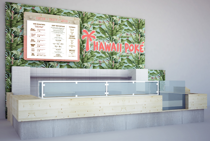 Hawaii Poké till Gallerian i Stockholm