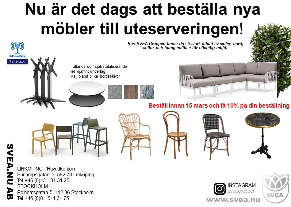 Dags för nya utemöbler?
